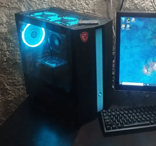 CPU Gamer i5 9500 RX550 4gb