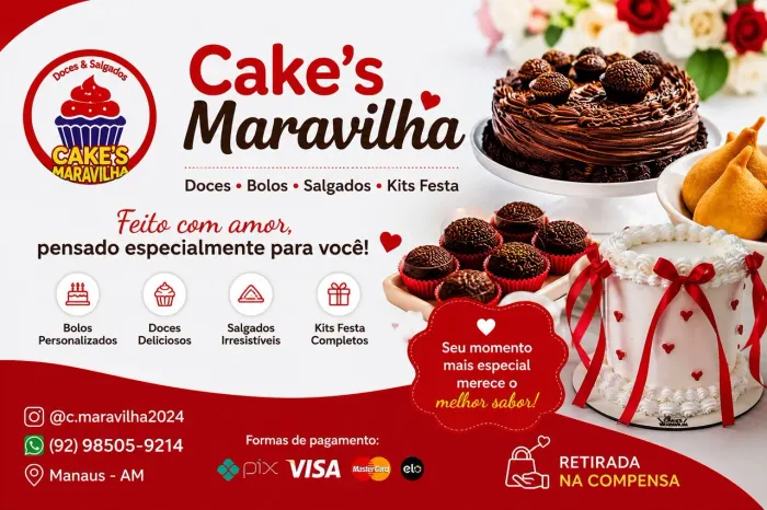 Bolos confeitados e kits festa ?