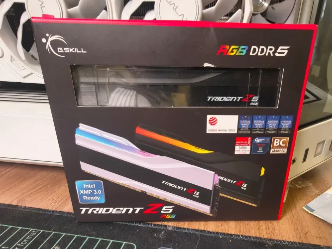 Memória ddr5 32gb (2x16) Tridentz 6000mhz cl30