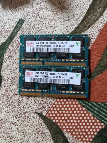 Memória ram 2x2 Gb DDR3 MacBook