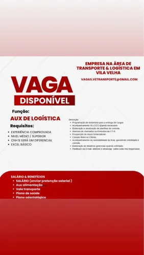 AUX DE LOGÍSTICA 