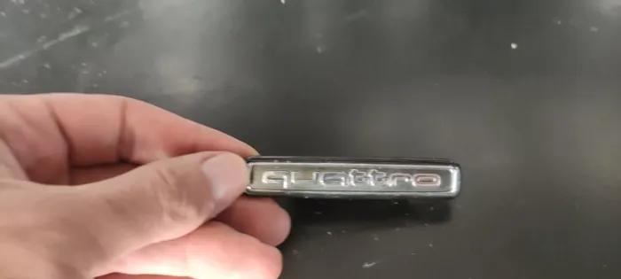 Simbolo grade Quattro Audi TT 2016 2017 2018 2019