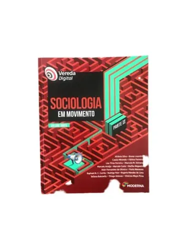 Vereda Digital Sociologia Em Movimento Volume Unico
