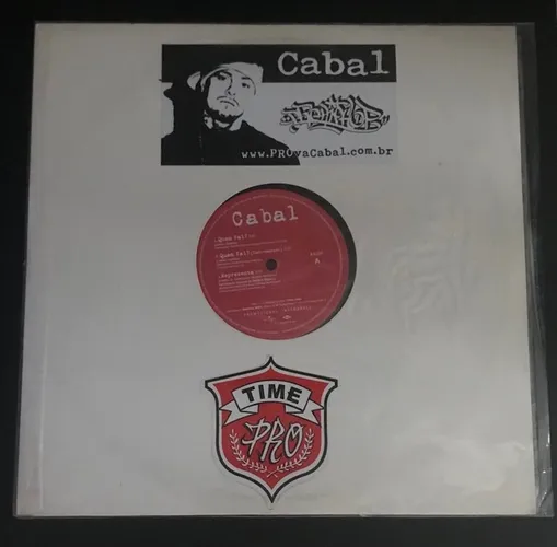 Lp Ep disco Vinil Rap - Cabal - Quem Vai? / Org. & Progresso