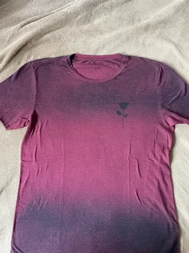 Camiseta Osklen Rough E Brigade Rose Degradê