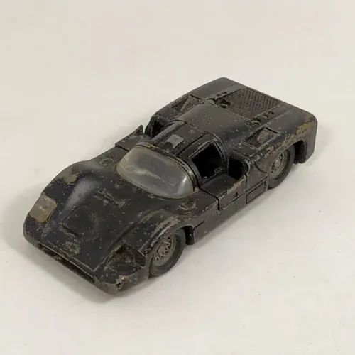 Chaparral 2F Nº169 Escala 1/43 - Cor preta Solido Brosol Brasil - Brinquedo antigo