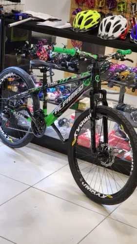 Bicicleta Freeride Alfameq Atake aro 26 Freio a Disco
