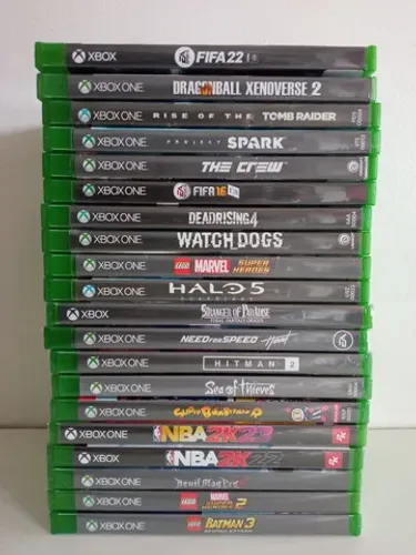 jogos Xbox one lacrados e seminovos