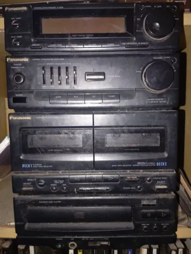 Aparelho de som Panasonic