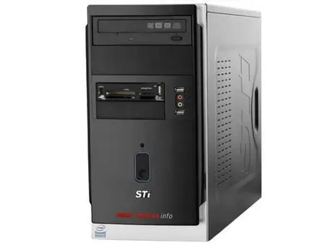 Gabinete computador PC completo Processador core duo Intel 4GB ram 