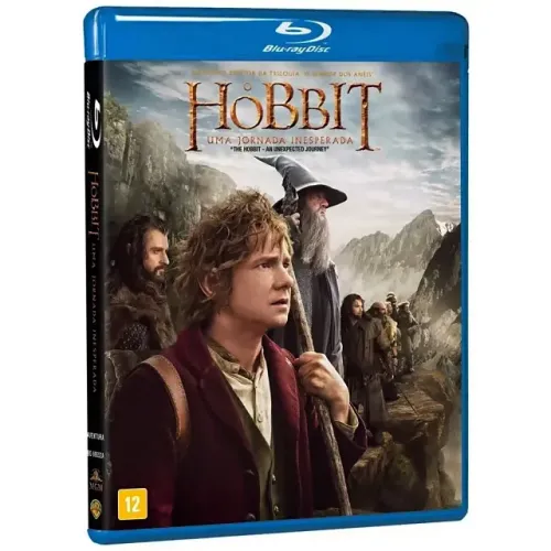 Bluray O Hobbit - Uma Jornada Inesperada - Novo Original Lacrado Blu-ray