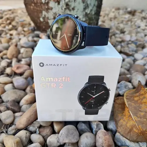Smartwatch Amazfit GTR2/NOvo/GPs/fibra de carbono/Àprova d'água/Wi-Fi/4gbs interno