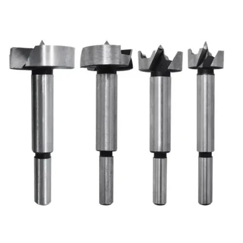 Kit de Brocas Forstner para Madeira caneco com 4 Peças