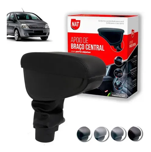 Apoio De Braço Encosto Chevrolet Meriva 2003 À 2012 Couro