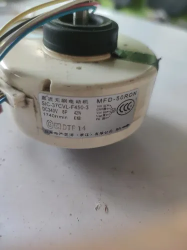 Motor Ventilador Fujitsu DC340V 8P 42W