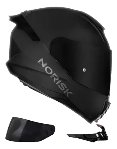 Capacete NORISK RAZOR EDIÇÃO ESPECIAL Preto Fosco