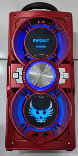 Caixa de Som 12W Amplificada com Bluetooth