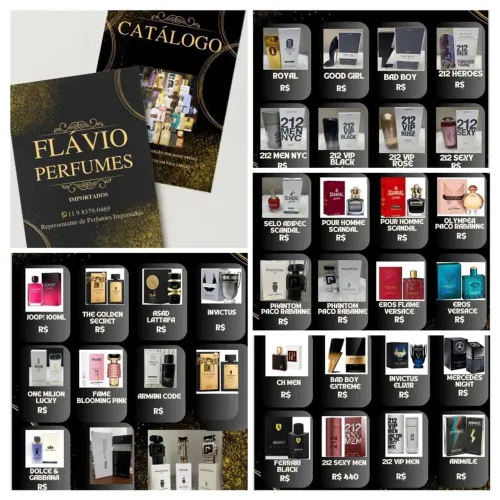 Perfumes Importados - Diversos Modelos