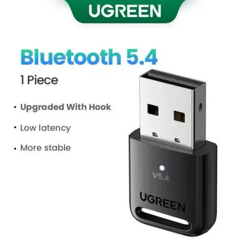 Adaptador Usb Ugreen Bluetooth 5.4 Fone Controle Xbox ps4 ps5 Pc