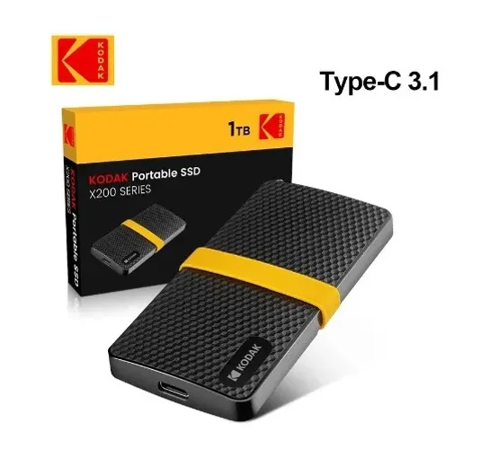 SSD Portátil Kodak com 1 Tera de Memória