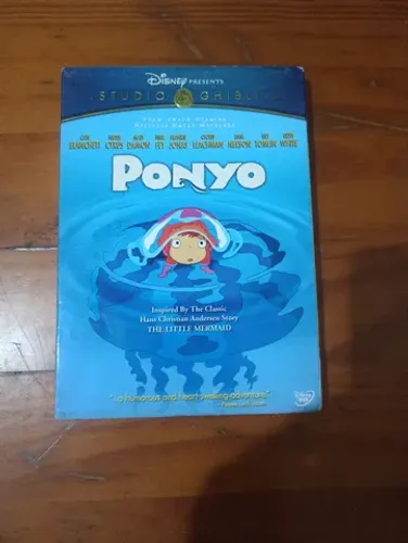 DVD Ponyo - Studio Ghibli (Importado) Edição Especial