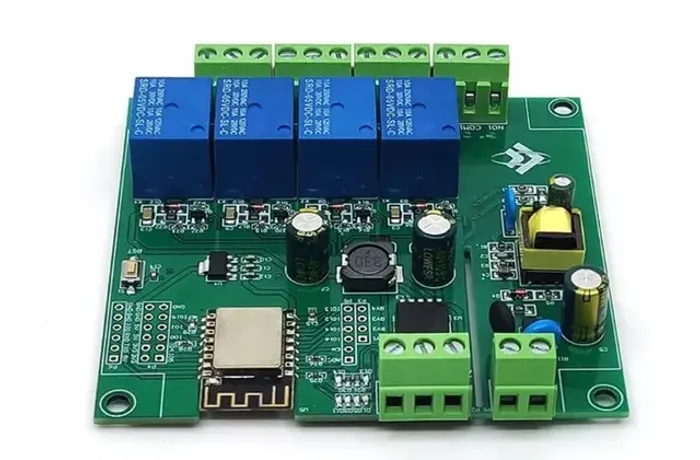 Sonnof EweLink Módulo de Relé WiFi Esp8266 4 Canais Esp-12F  Ac Dc 5V 7 -COD-AM58228V 5-80