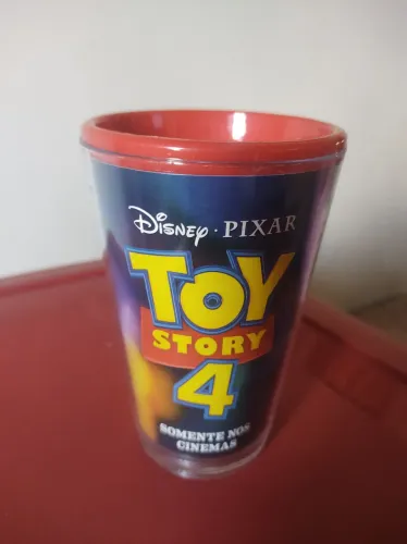 Copo do filme Toy Story 4 Disney Pixar