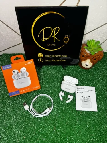 Fone de Ouvido Basik 3ª Geração Fon-9856 Auricular Bateria de até 20 Horas. Novo