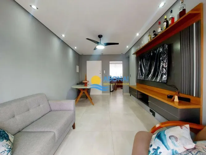 Apartamento com 3 dormitórios à venda, 85 m² por R$ 450.000,00 - Asturias - Guarujá/SP