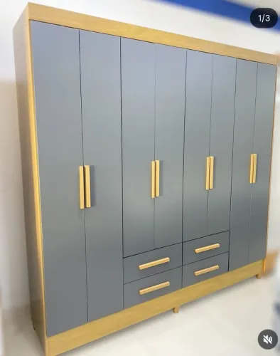 Guarda Roupa Casal 8 Portas Moval Flórida 
