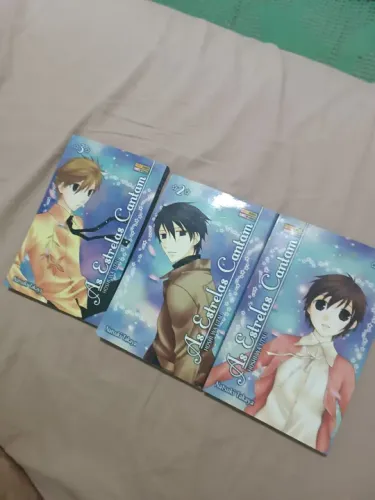 Mangá As Estrelas Cantam - Volumes 1, 2 e 3