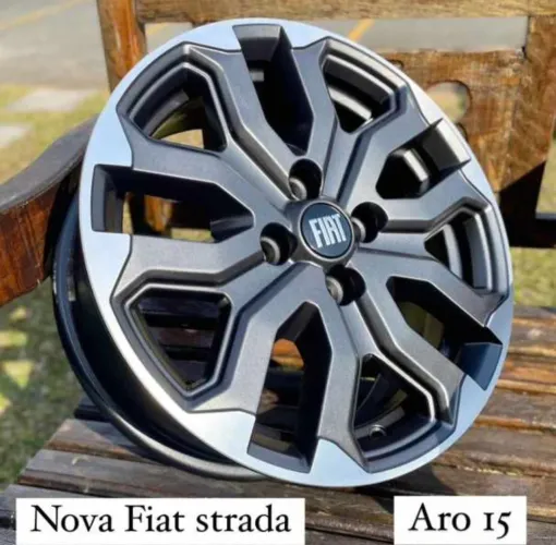 Rodas da Strada 2024 aro15 novas em até 10x de R$256,00 no cartão de crédito