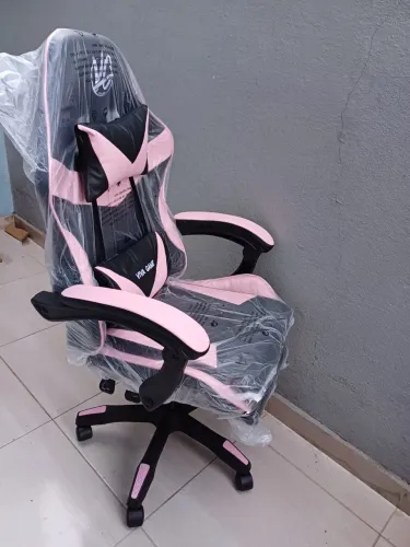 Cadeira Gamer Rosa - Nova na caixa a pronta entrega