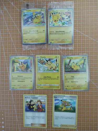 Coleção de Cartas Pikachu