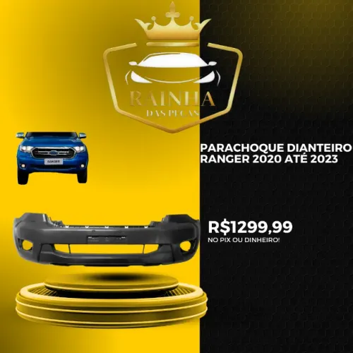 Parachoque Dianteiro Ranger 2020 até 2023