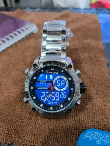Relógio Masculino Naviforce Digital Analógico