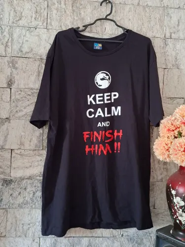 Camisa mortal kombat