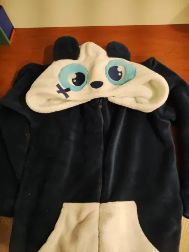 Pijama fantasia panda infantil