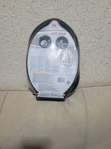 Bomba manual de pé para encher colchão, bolas