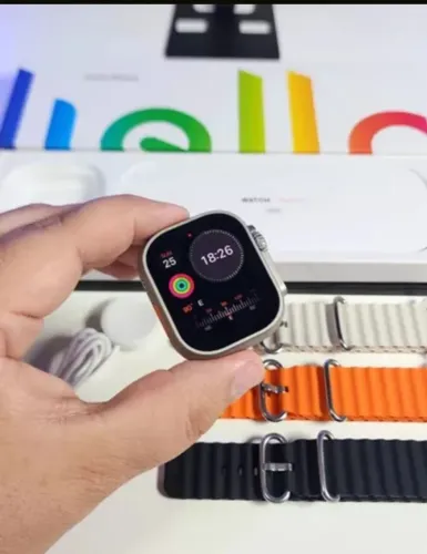 Smartwatch Helô 3 plus com pulseira extra 