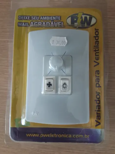 Dimer novo para ventilador de teto marca PW 127 volts
