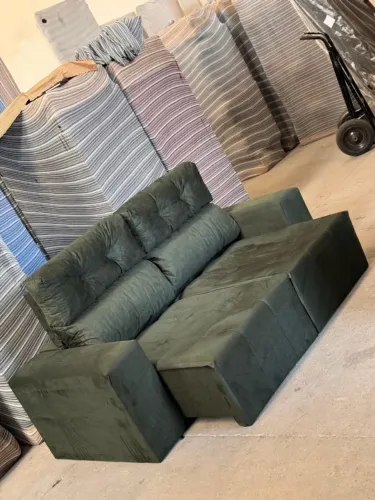 SOFA RETRÁTIL E RECLINAVEL NEW YORK 2.00 mt<br>