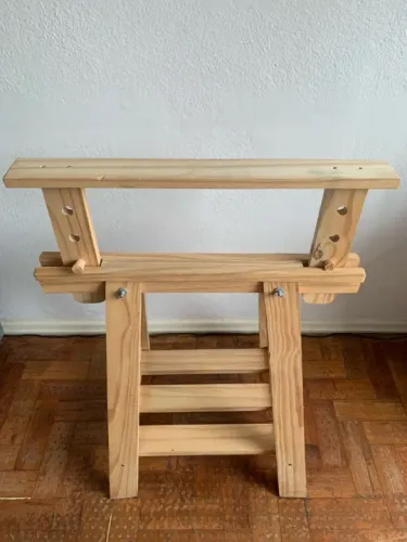 2 cavaletes e 1 porta