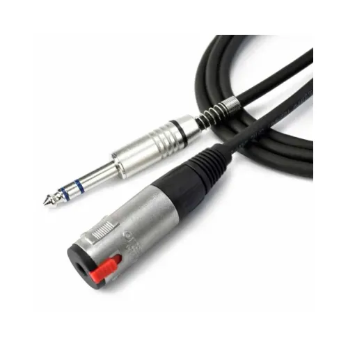 Cabo Santo Angelo AC19 P10 estéreo x P10 fêmea 6 metros Novo