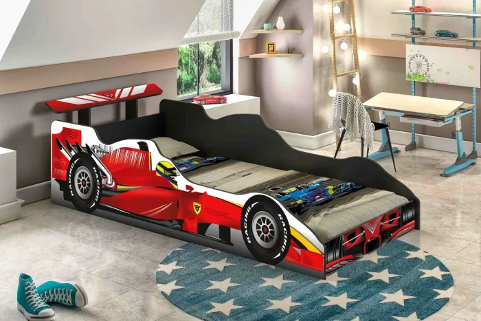 Cama Infantil Formula 1 - Entrega Rápida