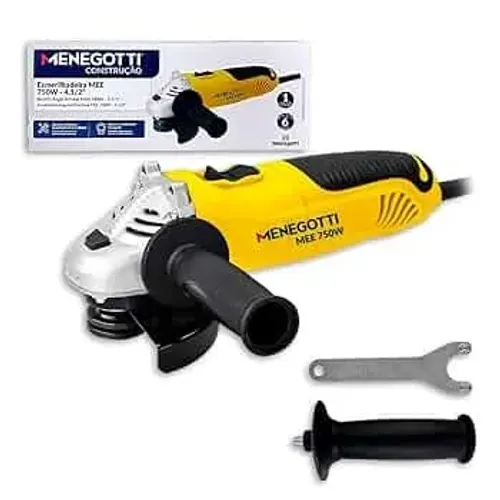 ESMERILHADEIRA MENEGOTTI 4.1/2POL 750W MEE-750W 220V