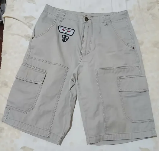 Bermuda Cargo Bege - Estilo e Conforto 40