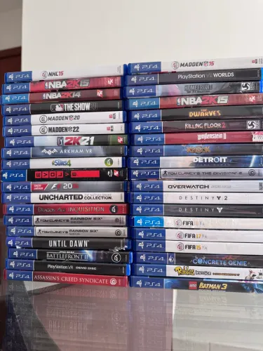 Ps4 jogos impecáveis APARTIR DE R$50,00 CADA Jogo
