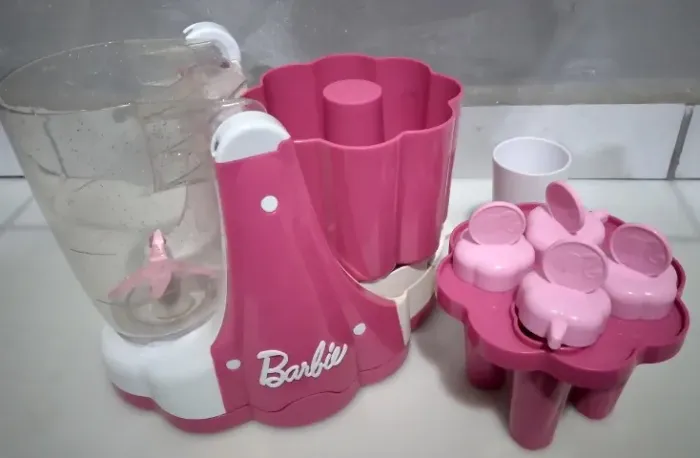 Máquina de Sorvete / Sorveteria da Barbie (Relíquia Funcionando)