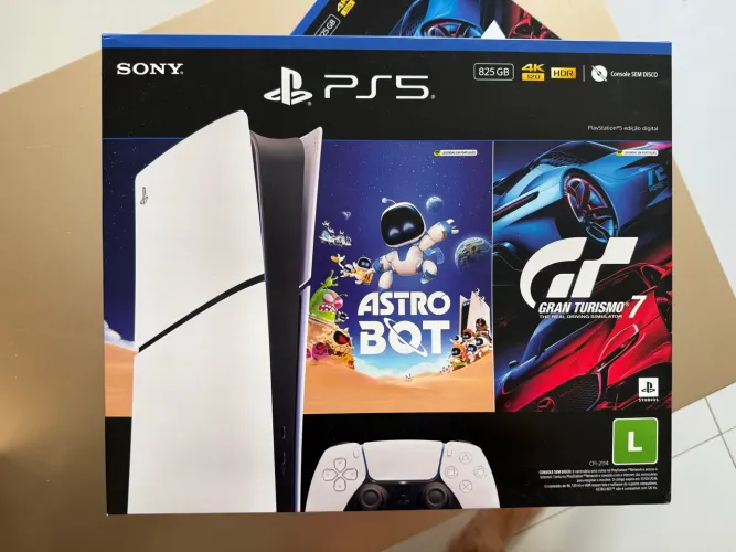 Ps5 Slim Digital (Lacrado com Nota Fiscal)